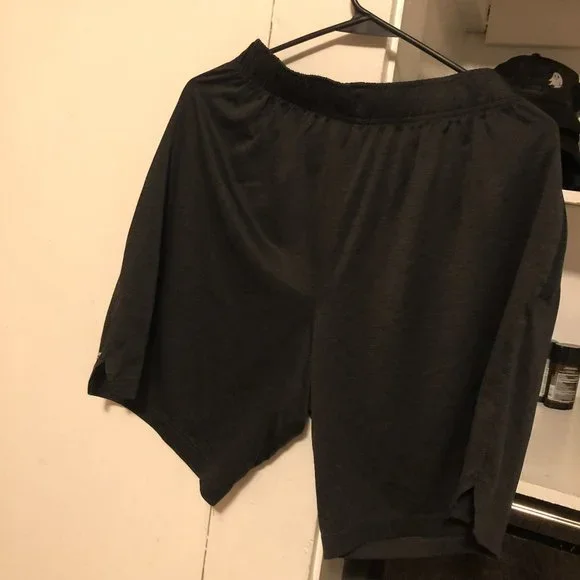 Men's BCG Black Athletic Shorts Size L - Picture 3 of 5